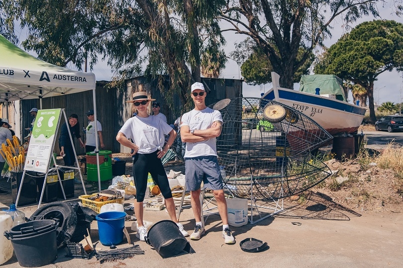 ajdf beach cleanup