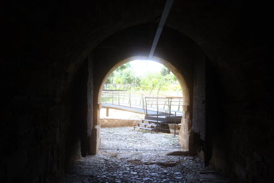 A view from the gate