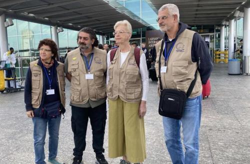 The pharmaceutical aid of the "Volunteer Doctors-Cyprus" organization is directed to Rafa - Watch video