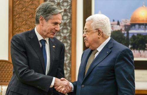 Abbas to Blinken: Gaza critical for Palestinians