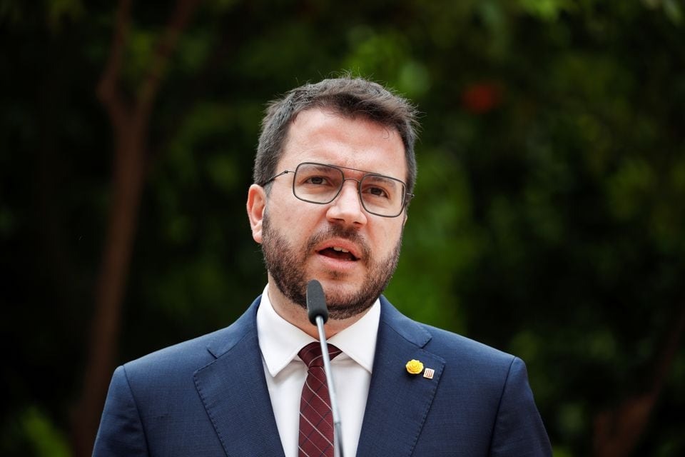 Catalan leader denies spy agency claim he led separatist protest group