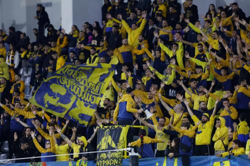 He came in and loudly shouted with the duduka at the players of AEL