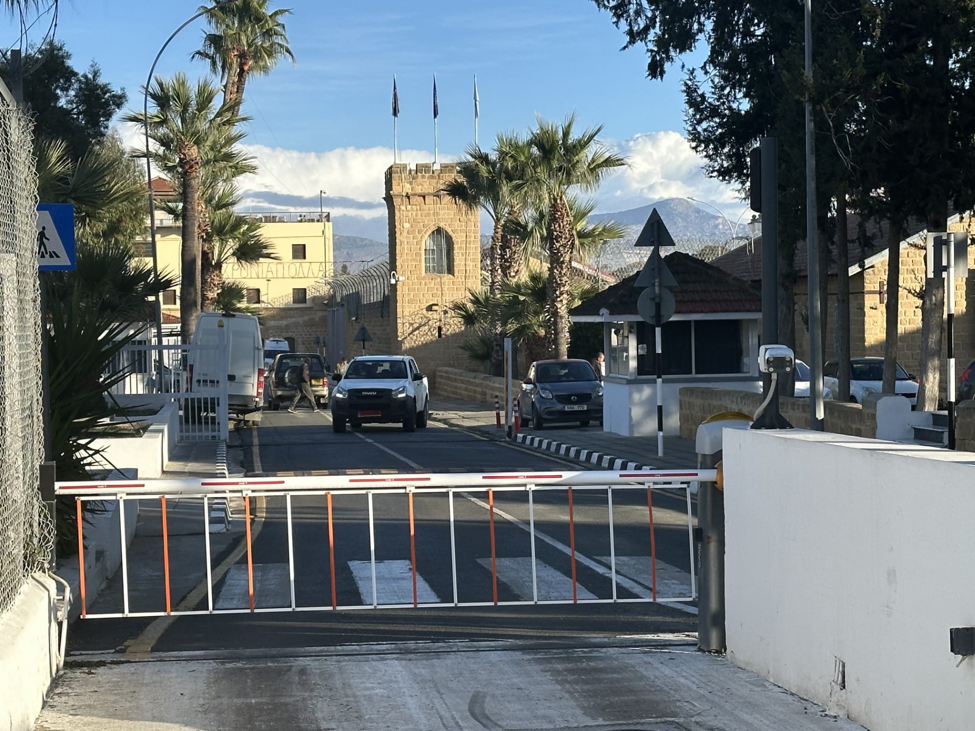 Prisoner taken to hospital after being injured