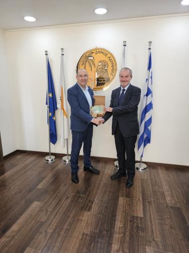 Cultural issues on the agenda of the Mayor of Larnaca and the Bulgarian Ambassador