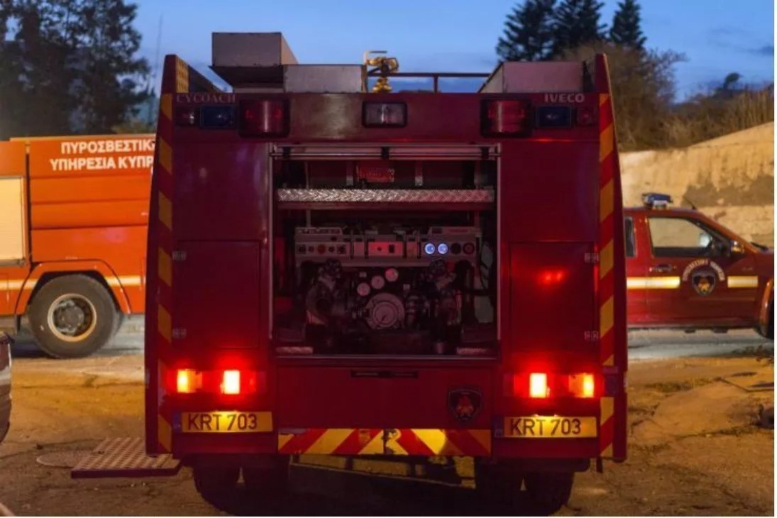 Firefighters extinguish fire in Tseri