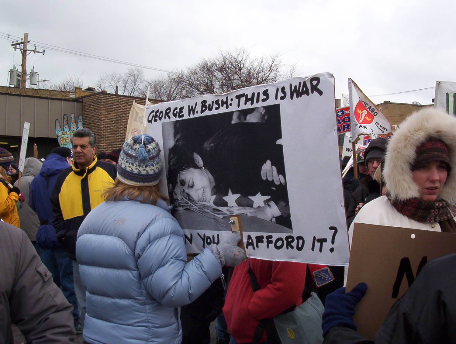 More than 6 million took to the stress to protest Iraq war in 2003