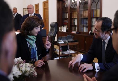 "The SA resolutions and the Crans Montana acquis are the starting point": Nicosia's message
