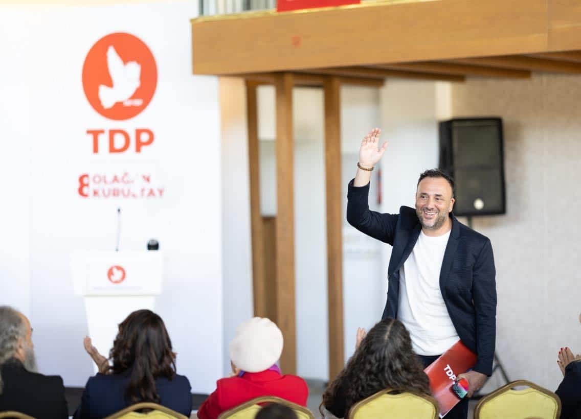 Zeki Celer elected new TDP leader