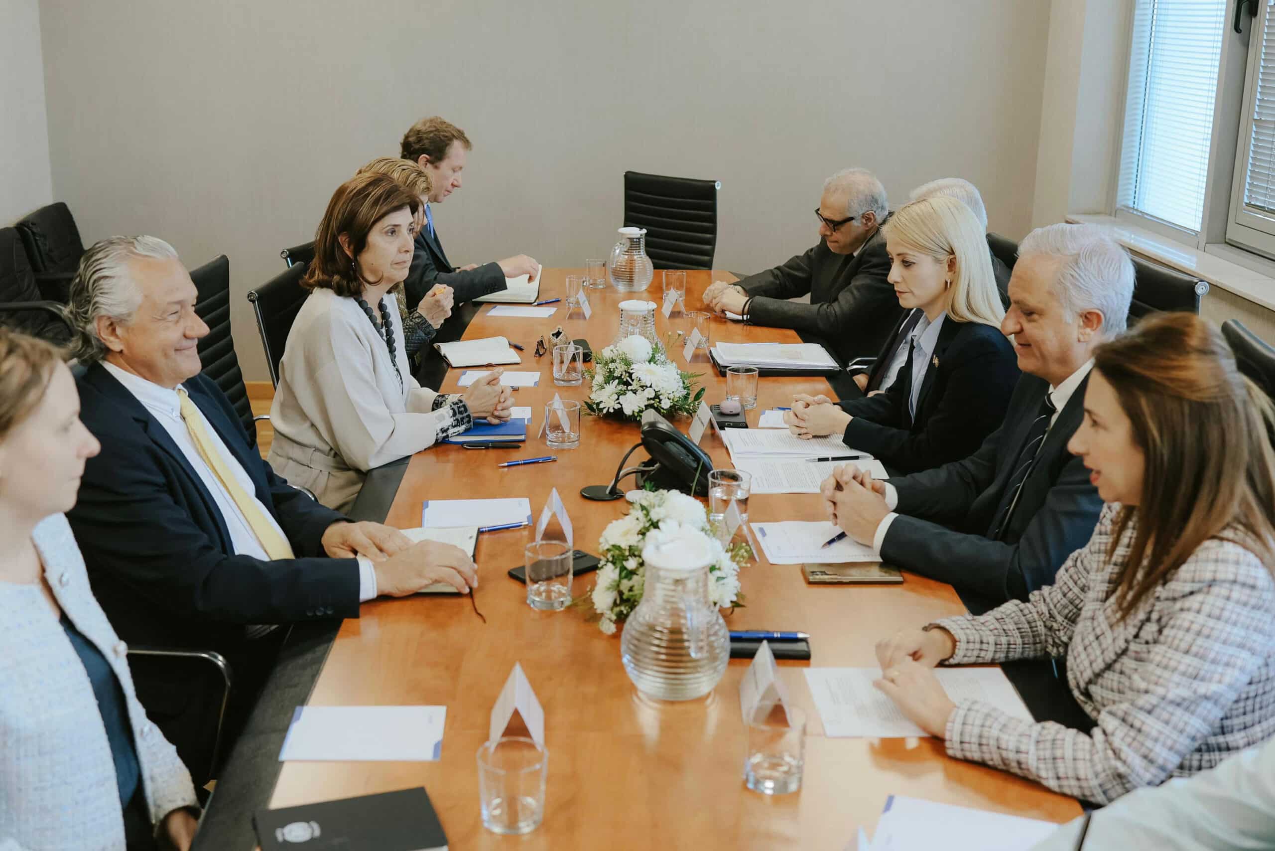 Demetriou advocates for resuming Cyprus issue negotiations