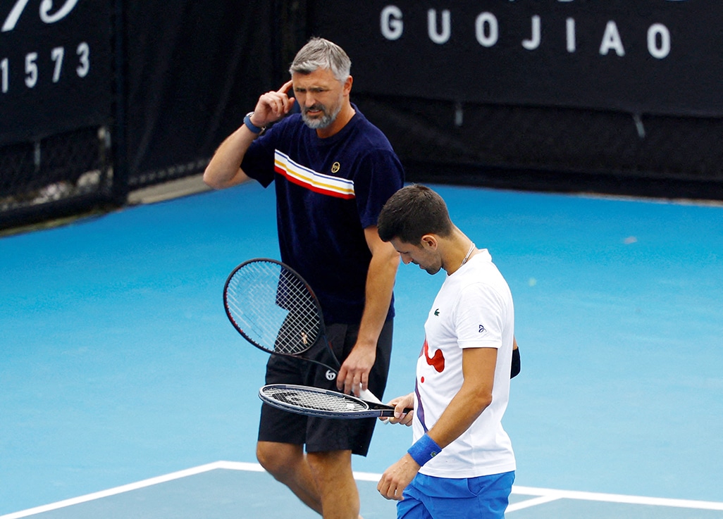 Djokovic ends successful partnership with coach Ivanisevic
