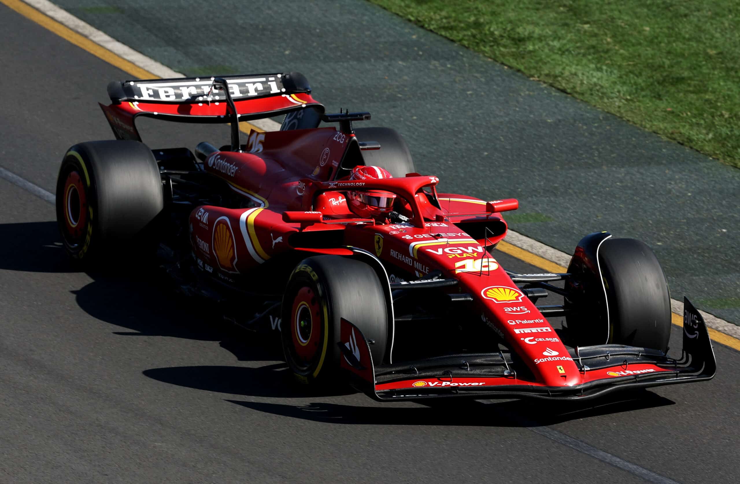 Ferrari, ’s Leclerc fastest in second practice at Australian GP