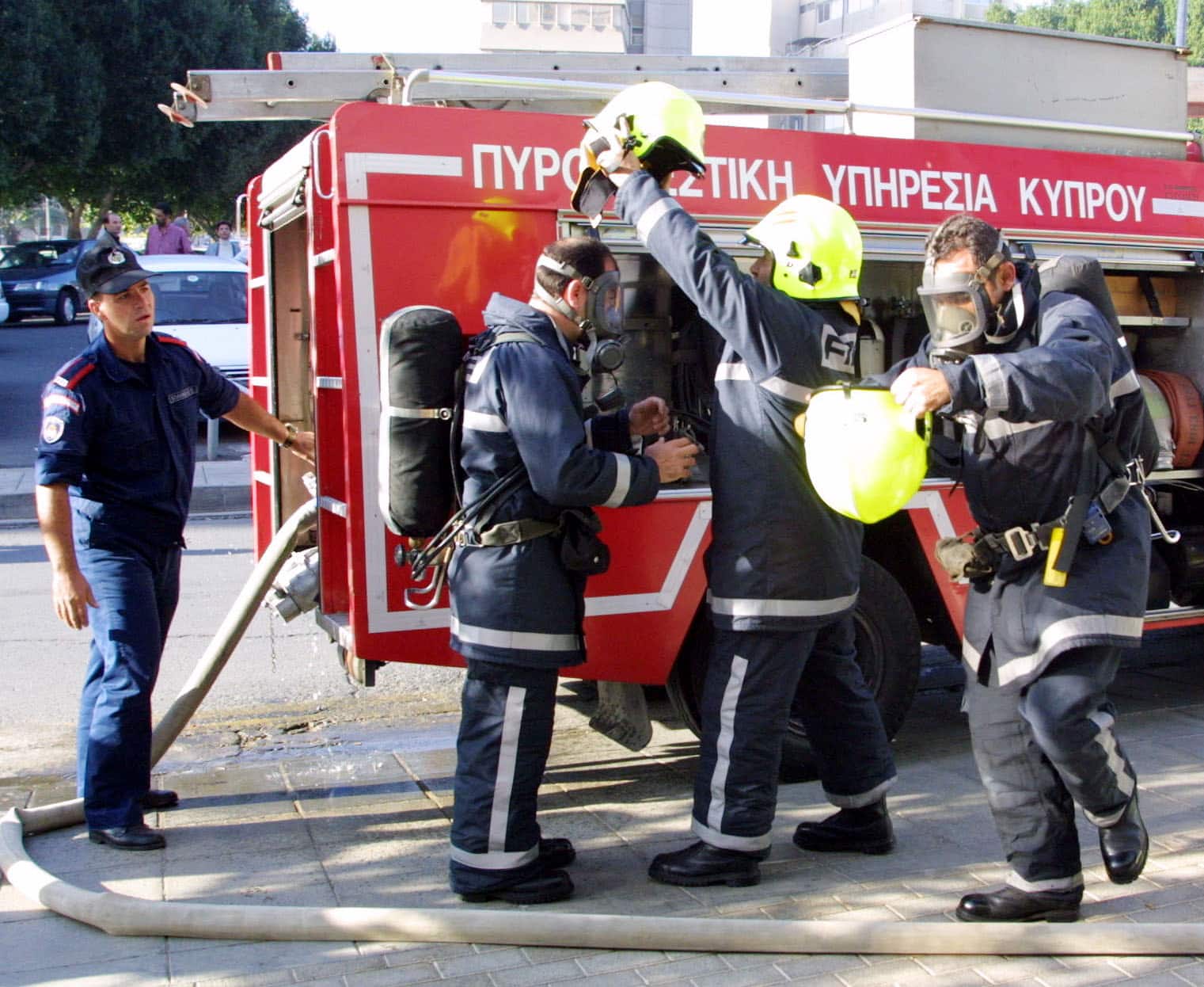 Fire extinguished in Paphos area