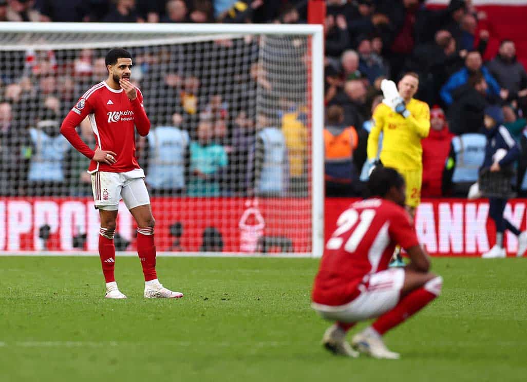 Forest plunged into drop zone after four-point deduction