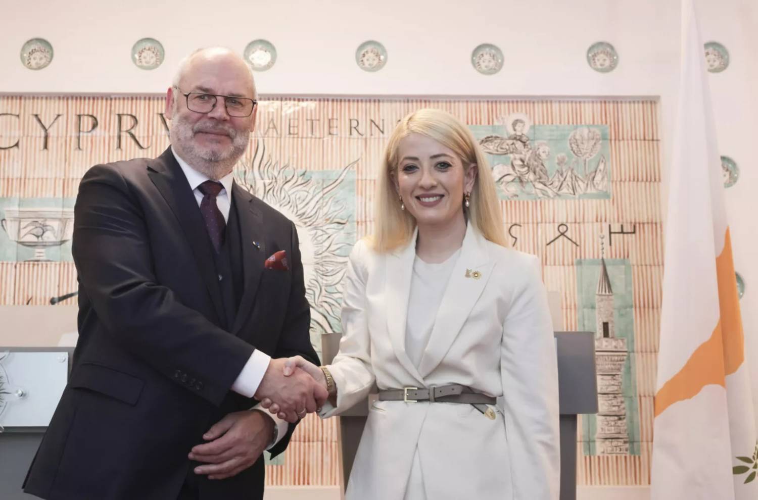 House speaker welcomes Estonian president