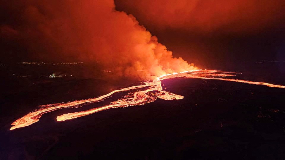 Iceland lava flows slow after fourth eruption since December