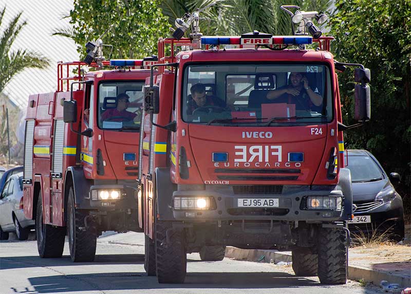 Man arrested for starting Limassol fire