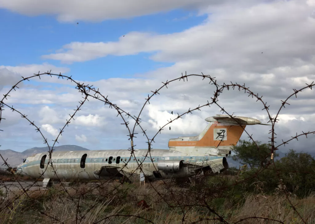 Nicosia Airport has been deserted and dilapidated for 50 years (photos)