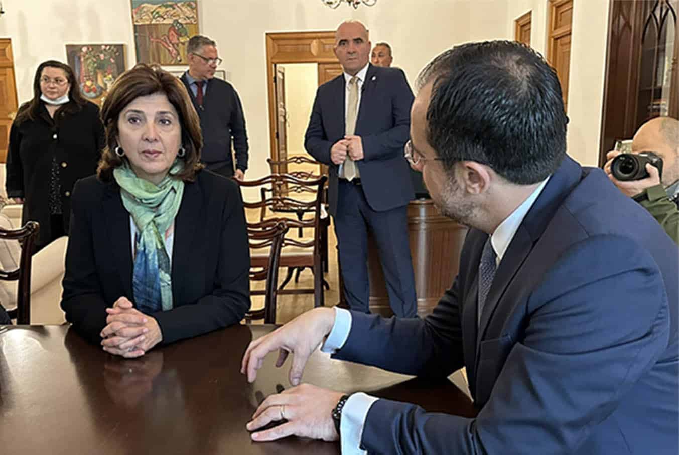 President says with political will Cyprus talks can recommence