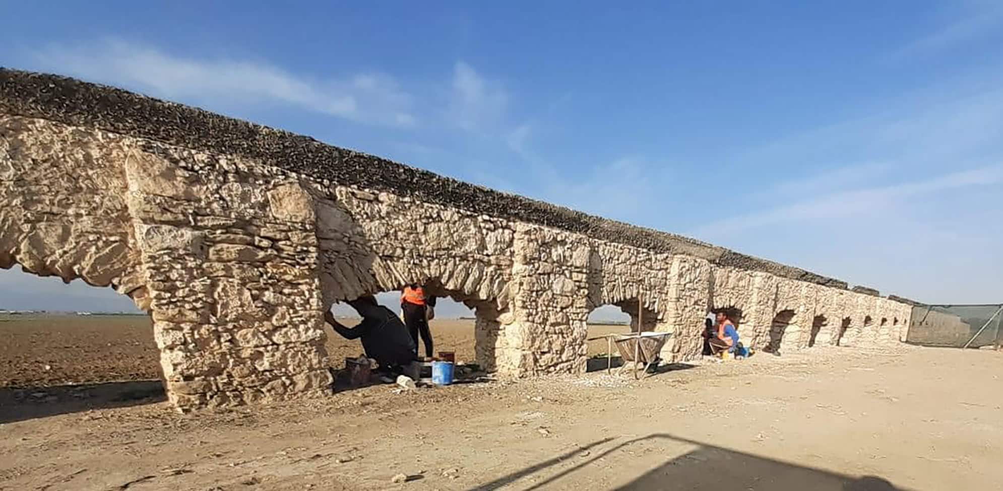 Restoration of historical aqueduct complete
