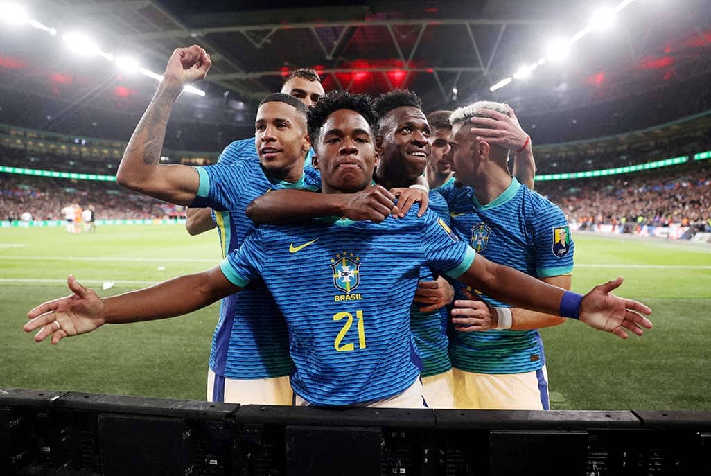 Southgate pleased with England experiment despite Brazil loss