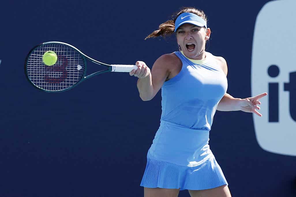 Wozniacki not feeling the love as Halep returns from doping ban