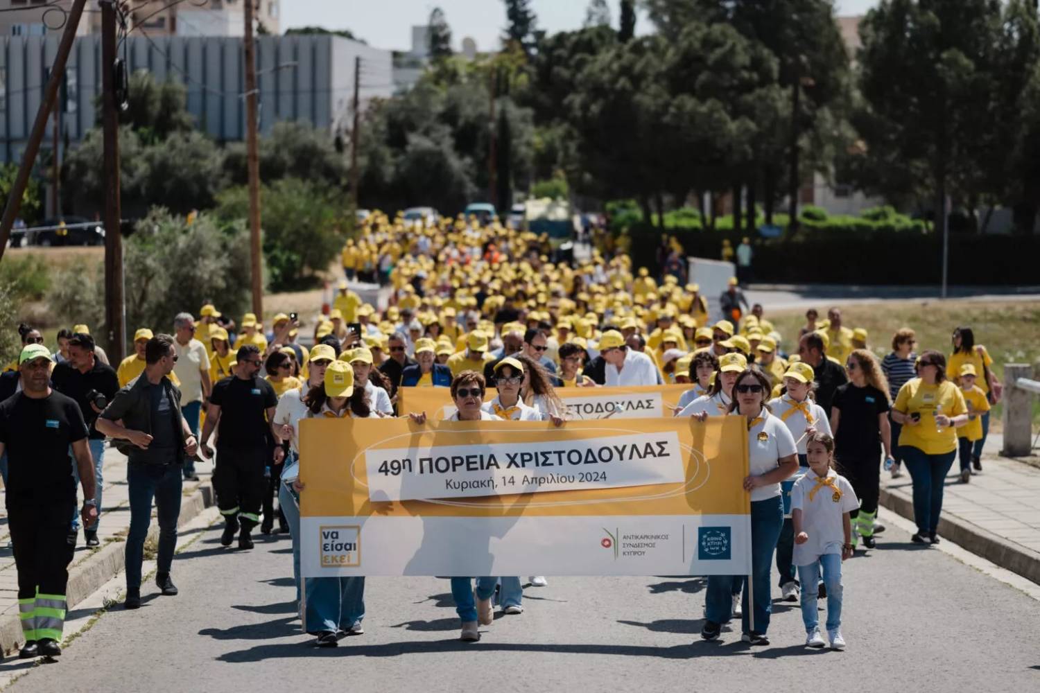 Cancer awareness takes centre stage across Cypriot cities