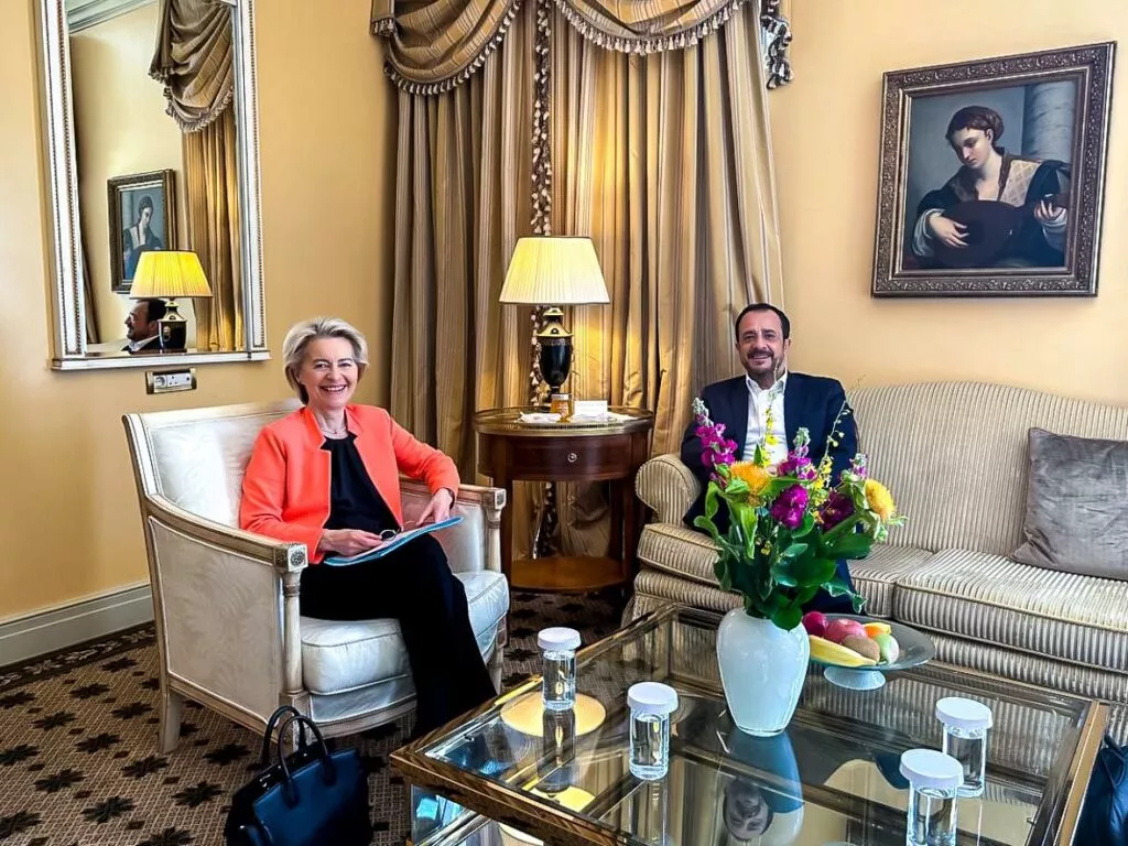 Christodoulides-Von der Leyen discuss migratory flows