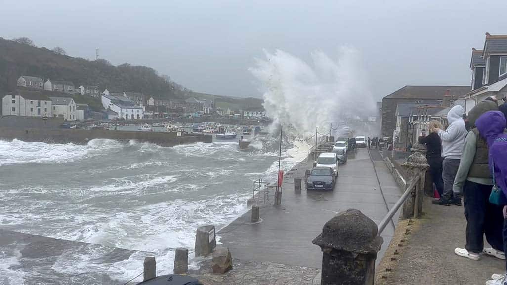 Flights cancelled in parts of UK, power outages in Ireland due to storm