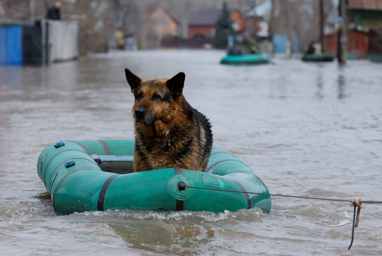 Flooding in Orenburg