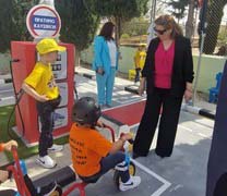 Preschool road safety park opens