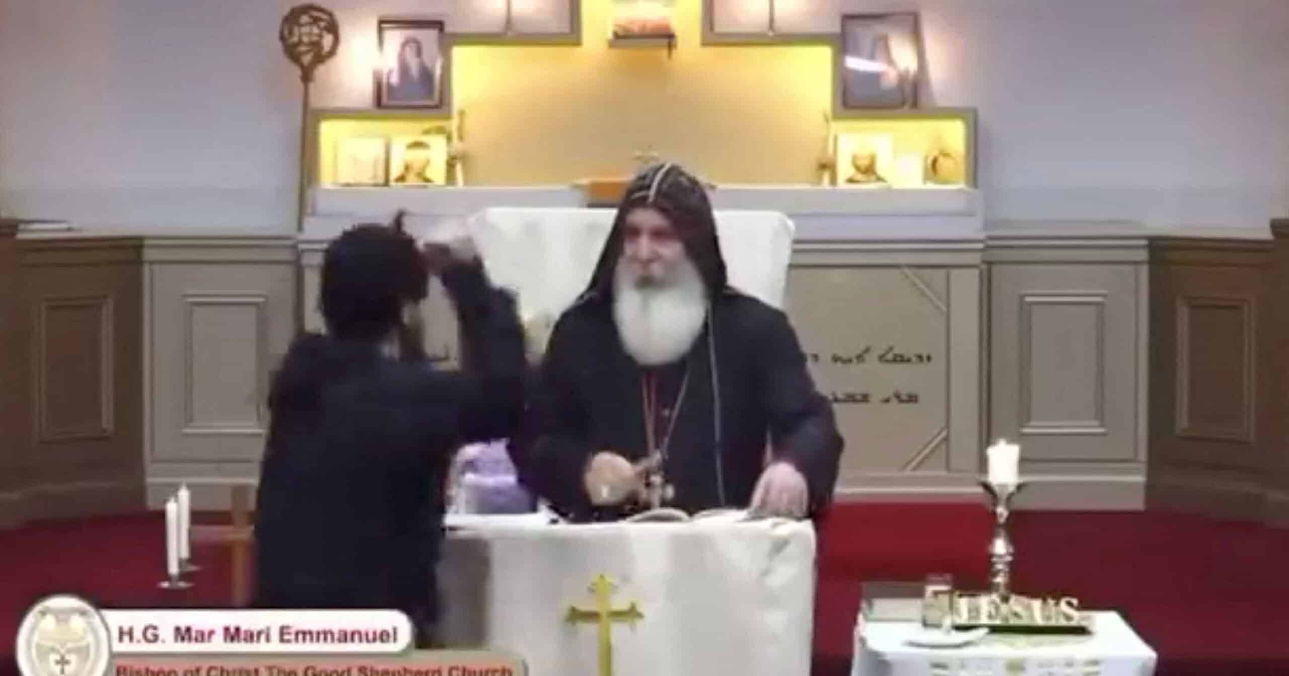 Several people injured in a stabbing in Sydney church