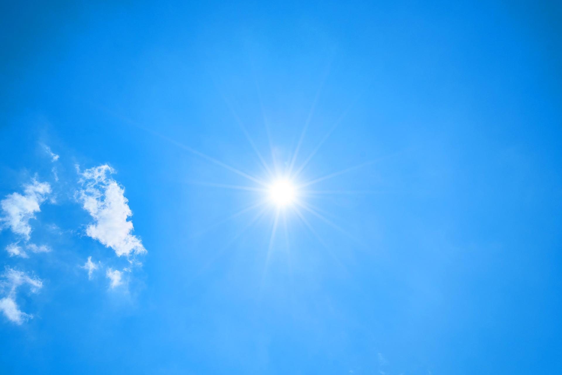 Today, ’s weather: Warm and clear, dust on the way
