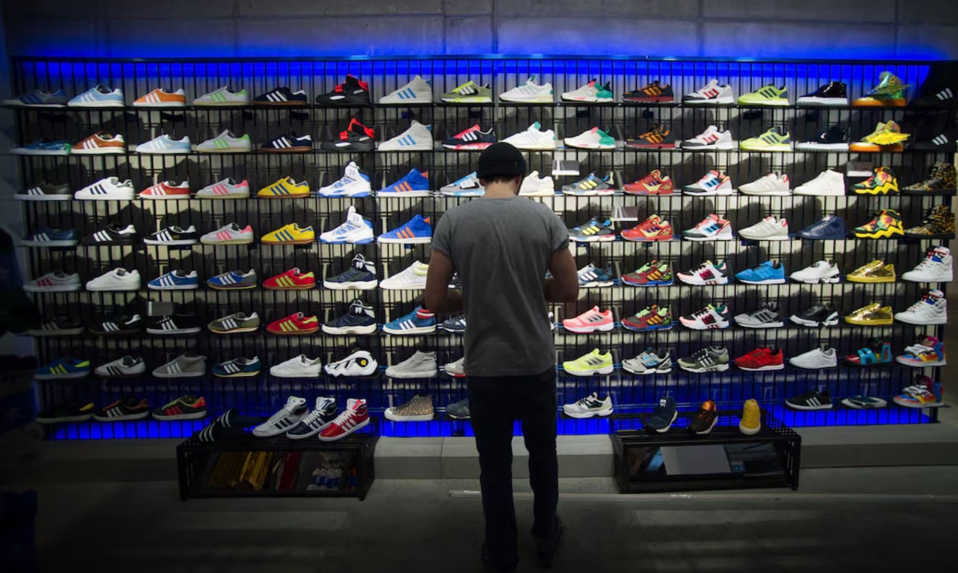 Adidas lifted by sales of Samba, Gazelle shoes while North America lags