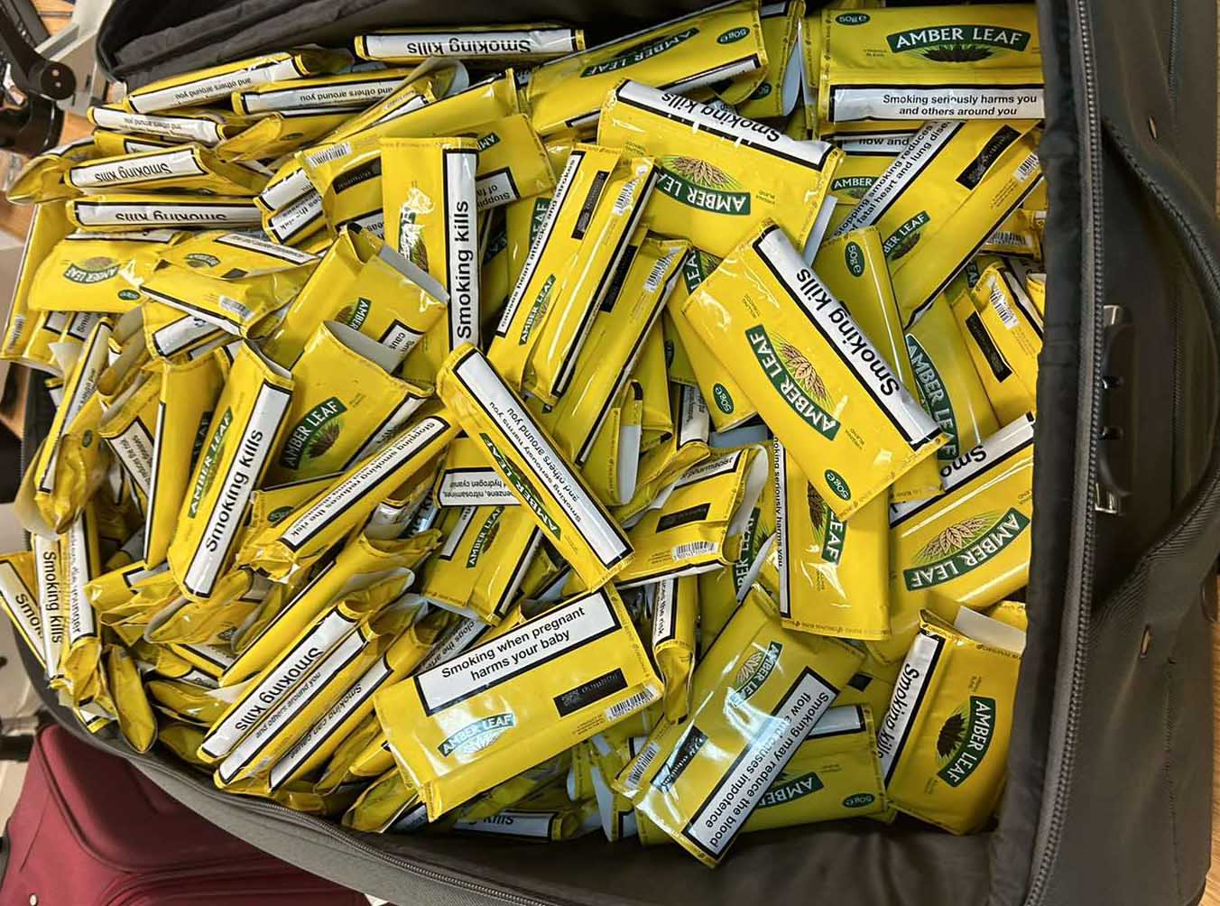 Fine after hundreds of untaxed cigarettes found