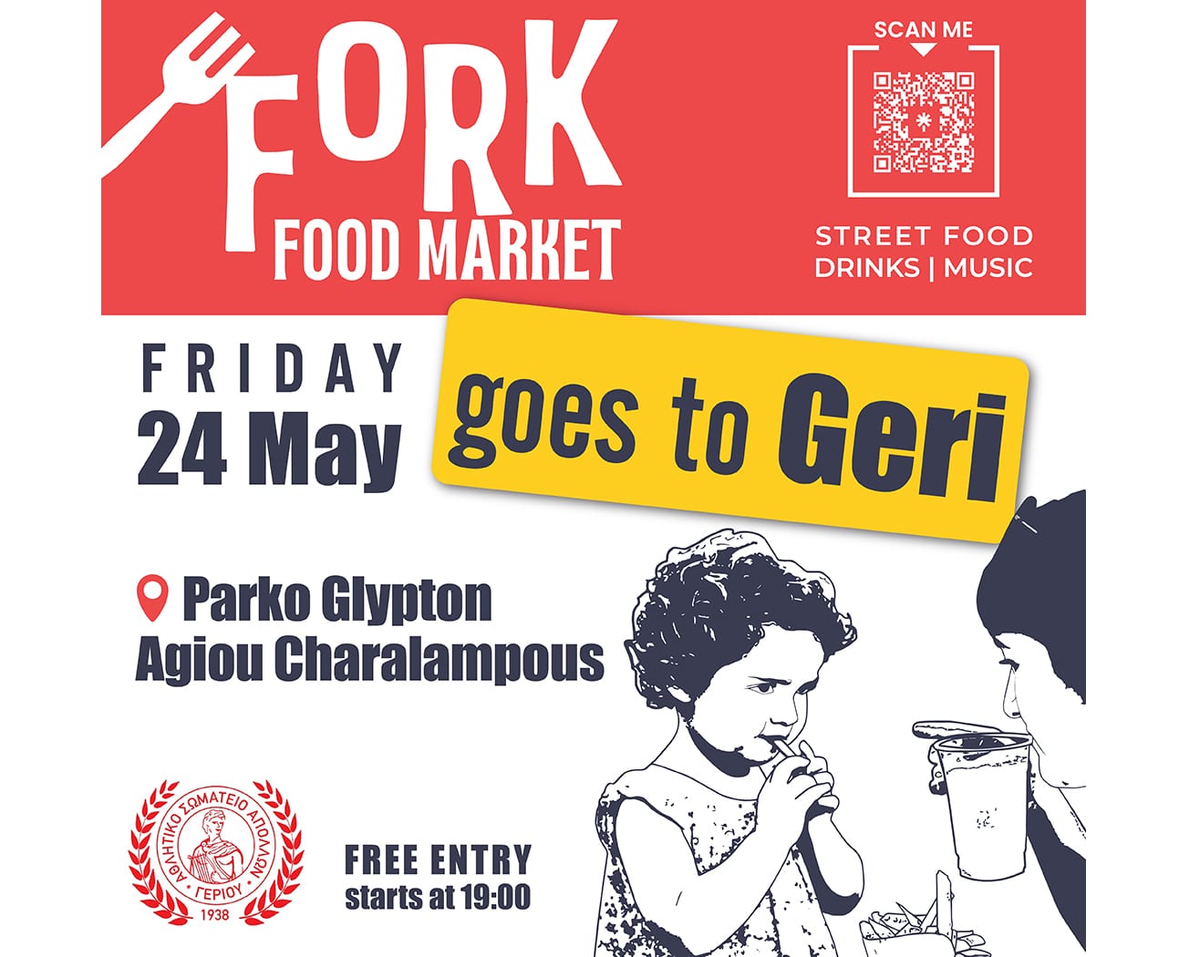 Fork Food Market goes to Geri for the first time