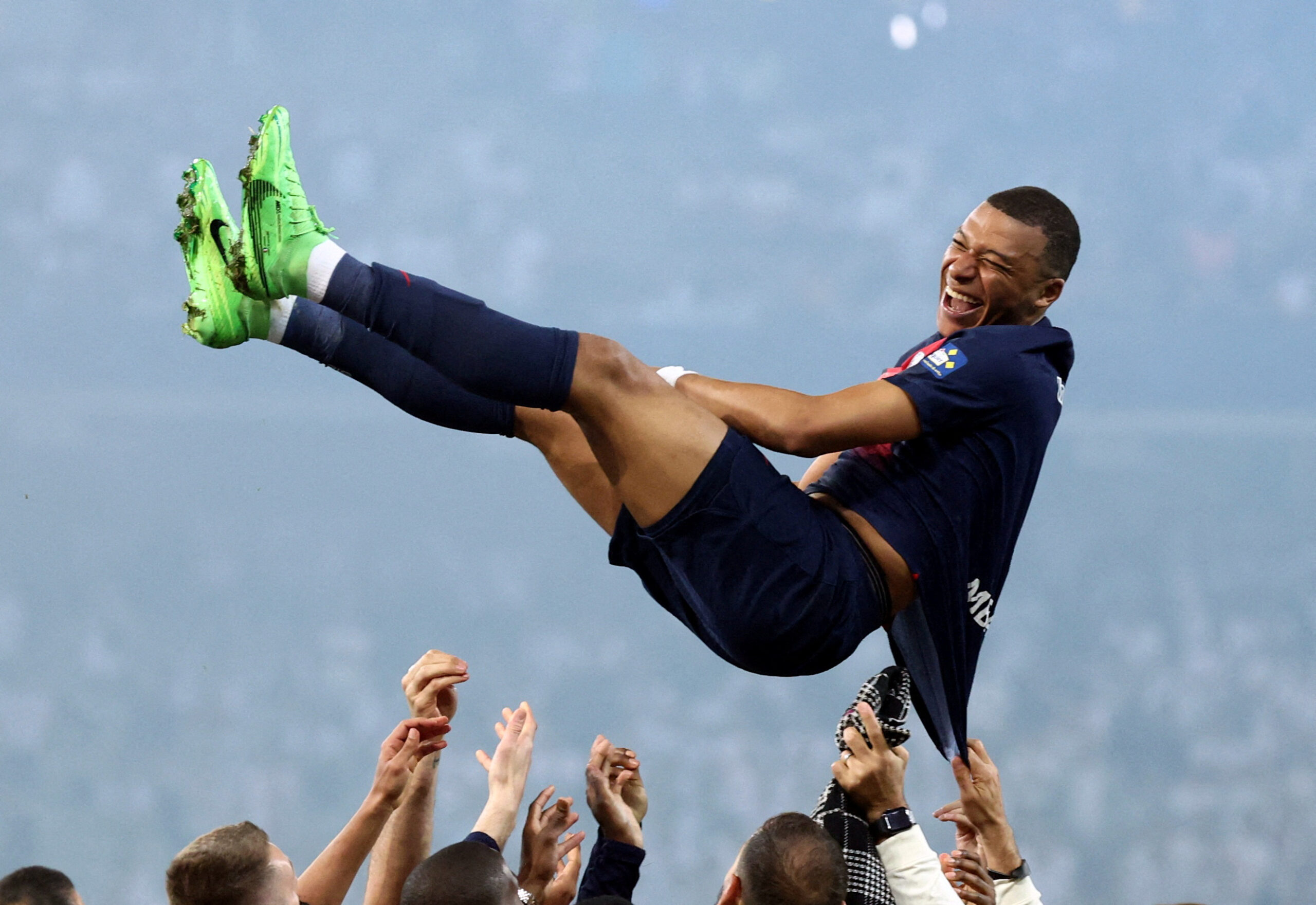 Mbappe,  glad to leave PSG on winning note