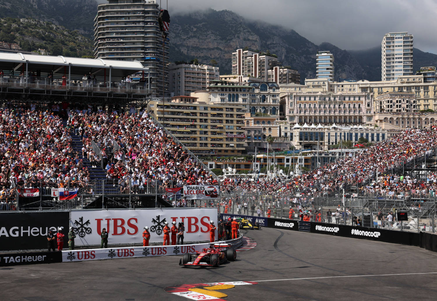 Motor racing-Monaco Grand Prix re-starts after opening lap crash