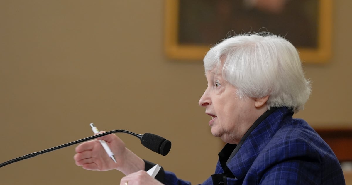 Rep. Blake Moore, Treasury Secretary Janet Yellen argue over whether Trump-era tax cuts benefitted the middle class