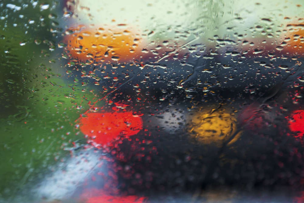 Slight temperature drop and rain on Tuesday
