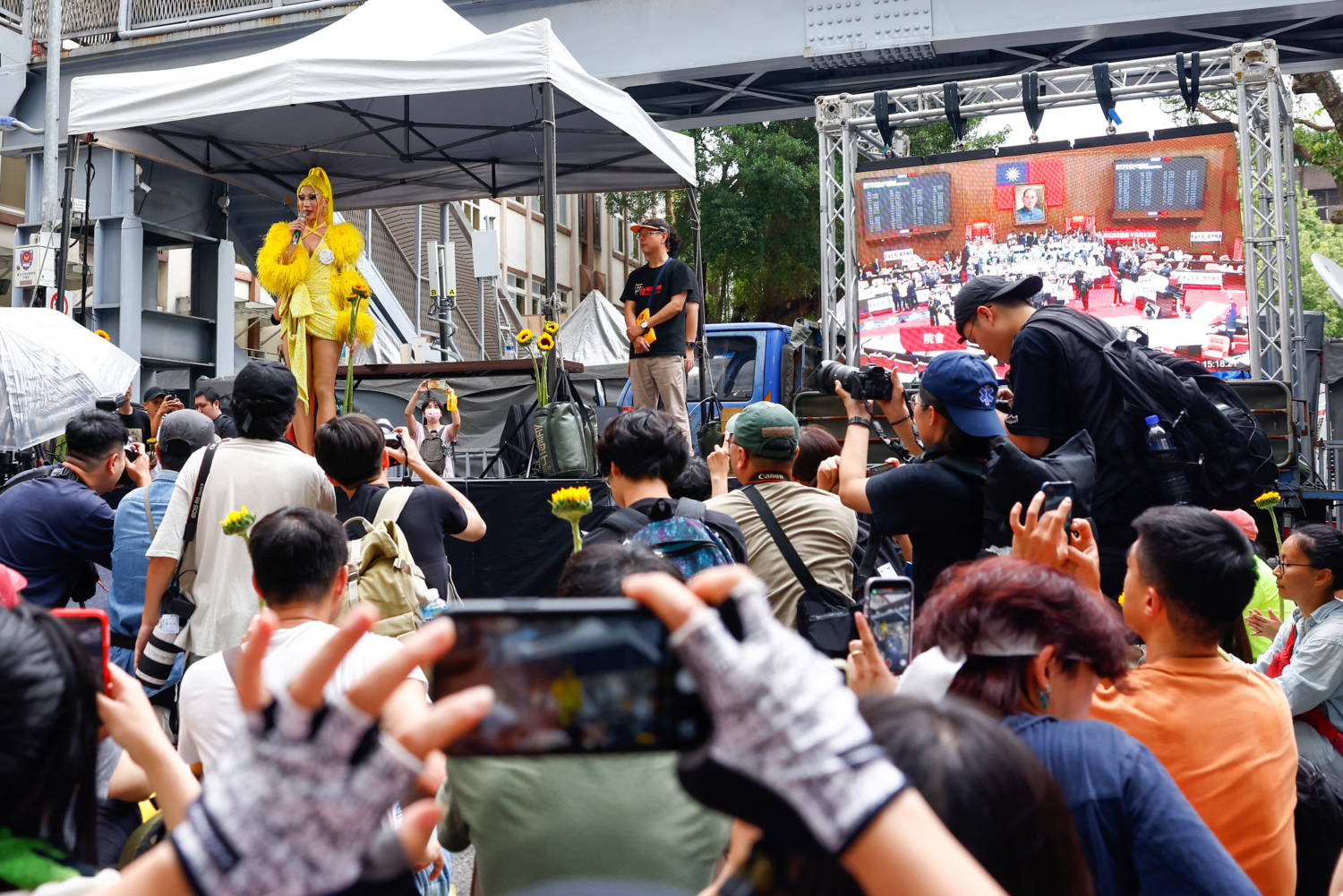 Taiwan’s increasingly political Drag Race queen wows fans on home stage
