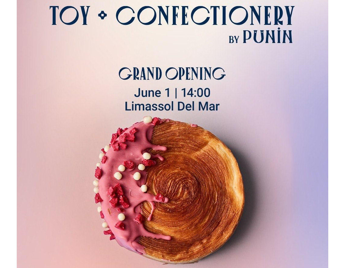Toy Confectionery by Punin opening in Limassol on Saturday